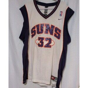 Vintage authentic White Nike Phoenix Suns Stoudemire Jersey Men's Size XXL 2XL